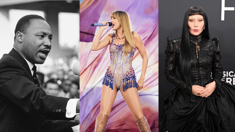 馬丁路德、泰勒絲、LadyGaga 被認為是典型的 INFJ 人格的名人。