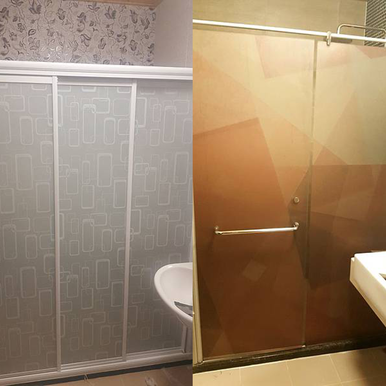 浴室乾濕分離玻璃貼，自己動手來！｜找師傅好文章