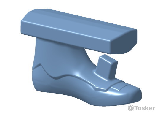 逆向建模_雪靴模_2