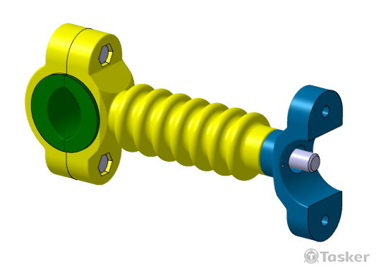 零件設計_電線線束夾_1