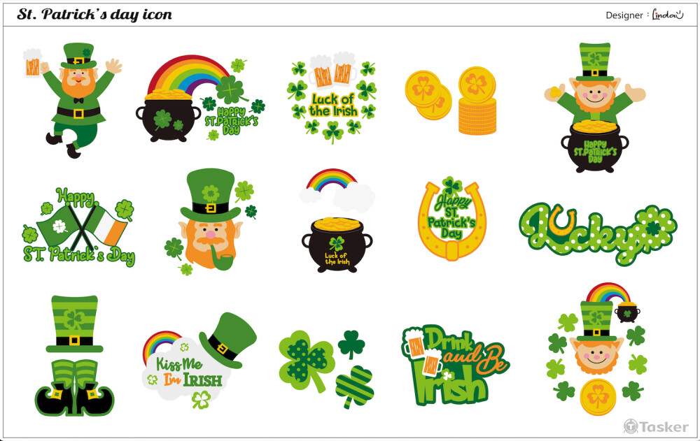 St.Patrick`s Day icon
