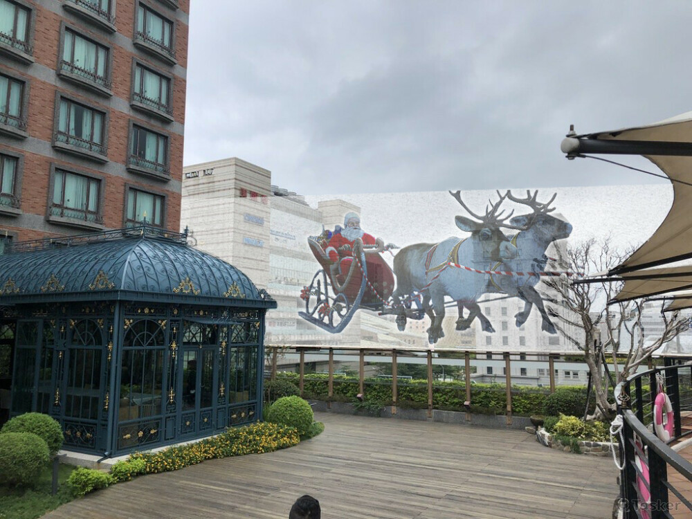 飯店戶外全息浮空投影規劃