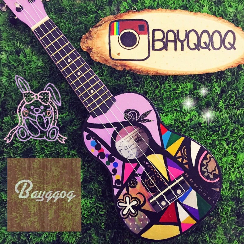 BABE 手工彩繪烏克麗麗