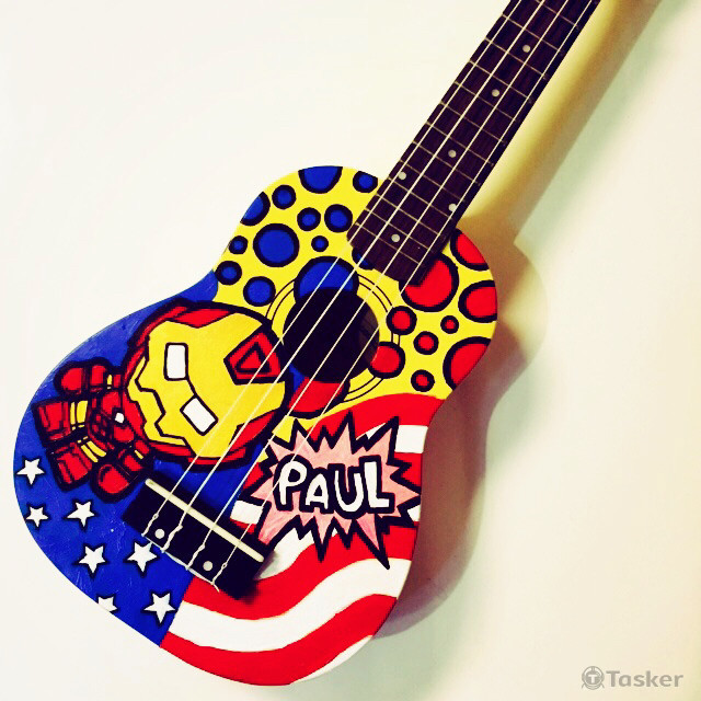 BABE 手工彩繪烏克麗麗