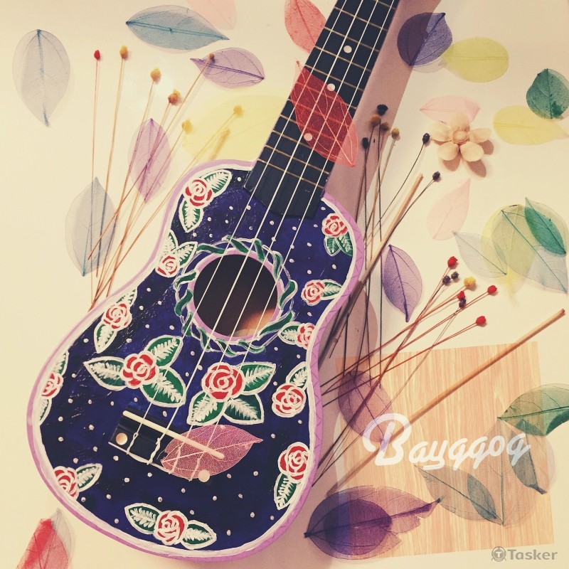 BABE 手工彩繪烏克麗麗