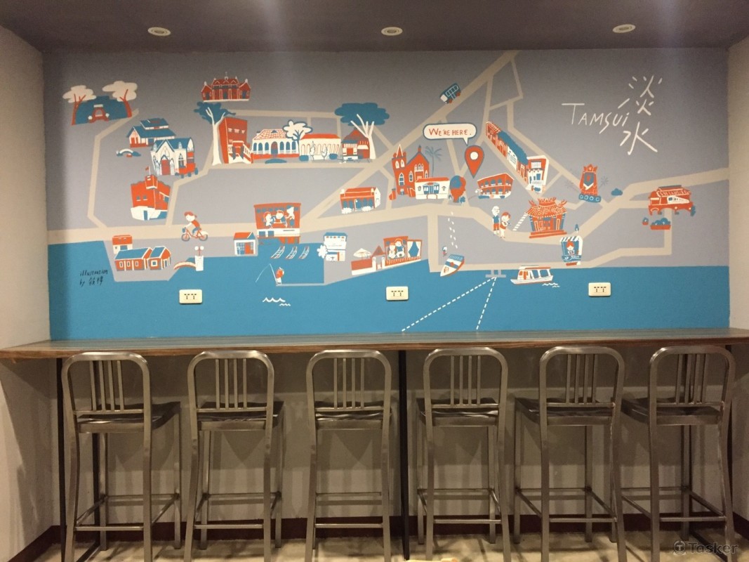 背包客棧街道地圖