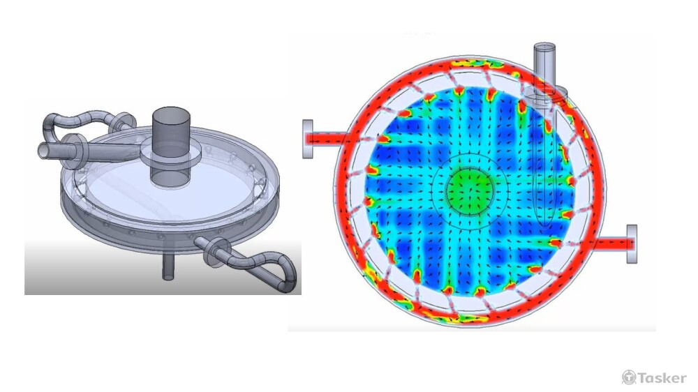 工業設備氣旋模擬