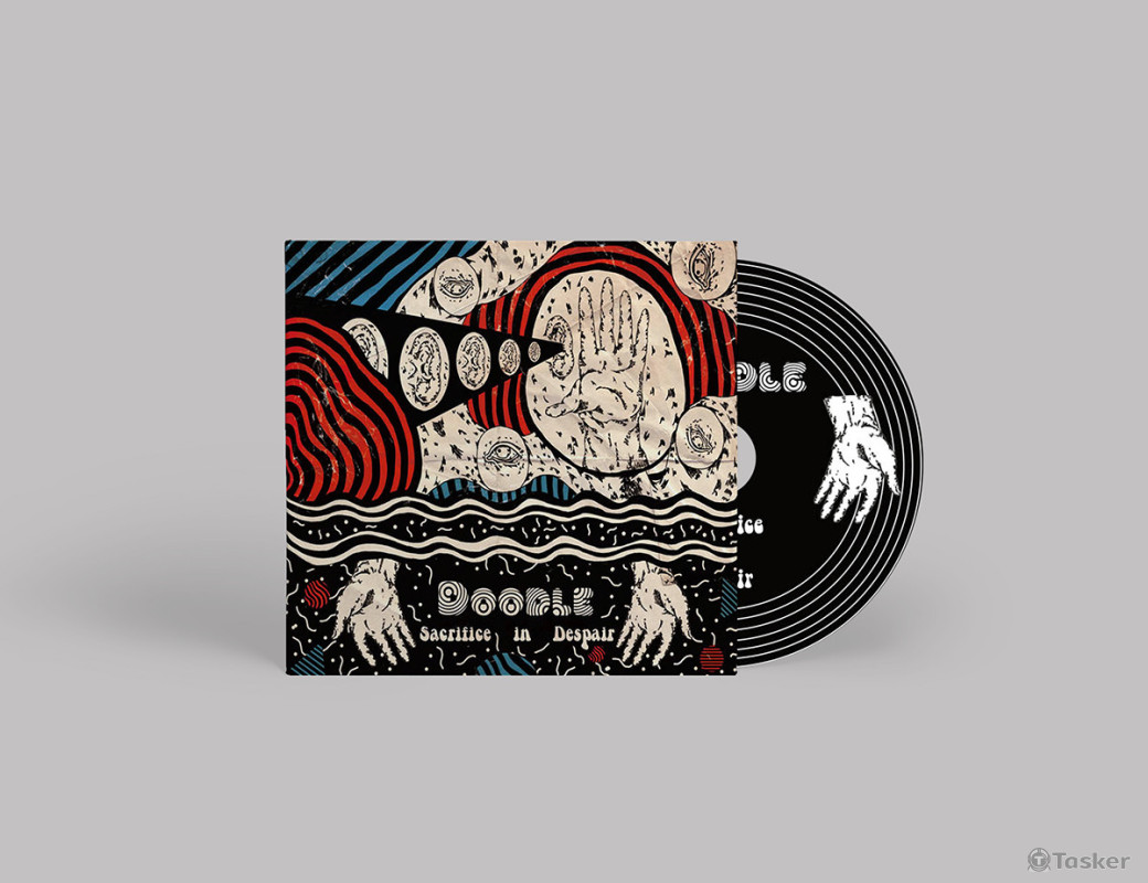DOODLE I Sacrifice in Despair I Album Design