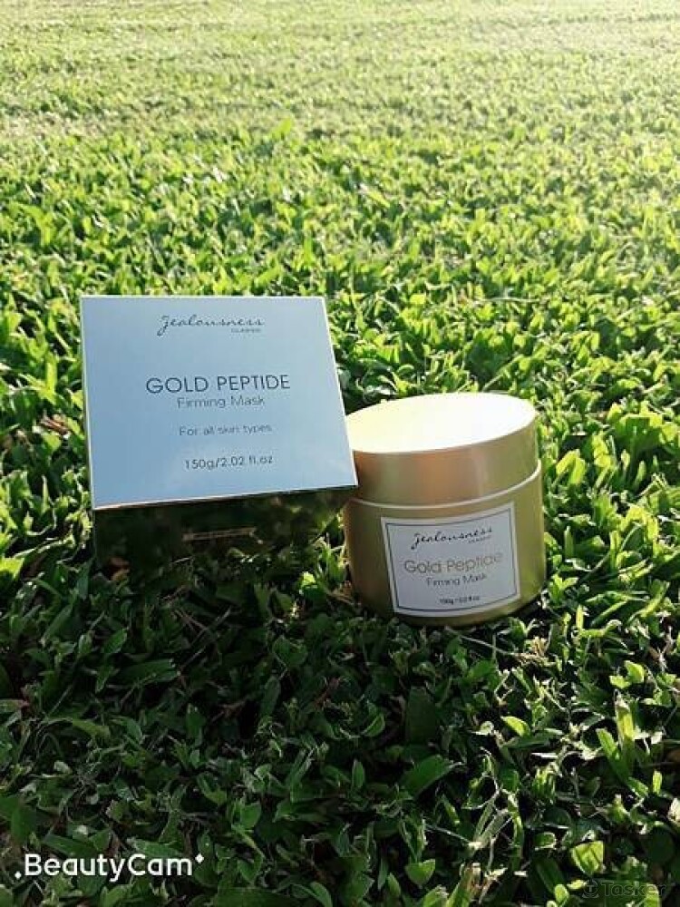 敷上金膜，有著好氣色