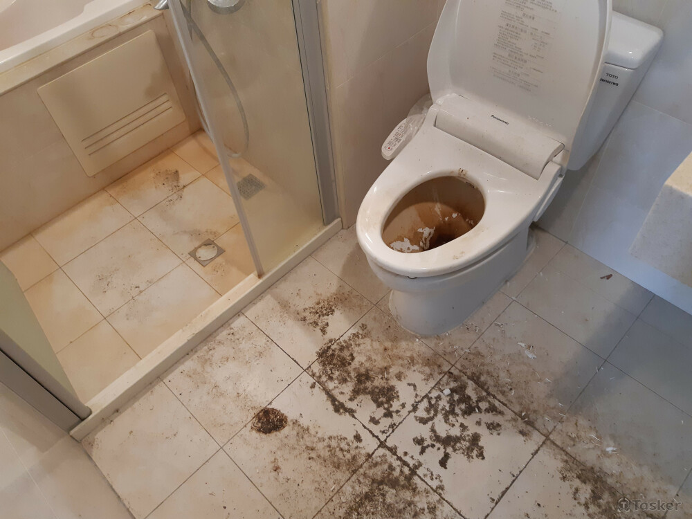 萬年七街浴室清前