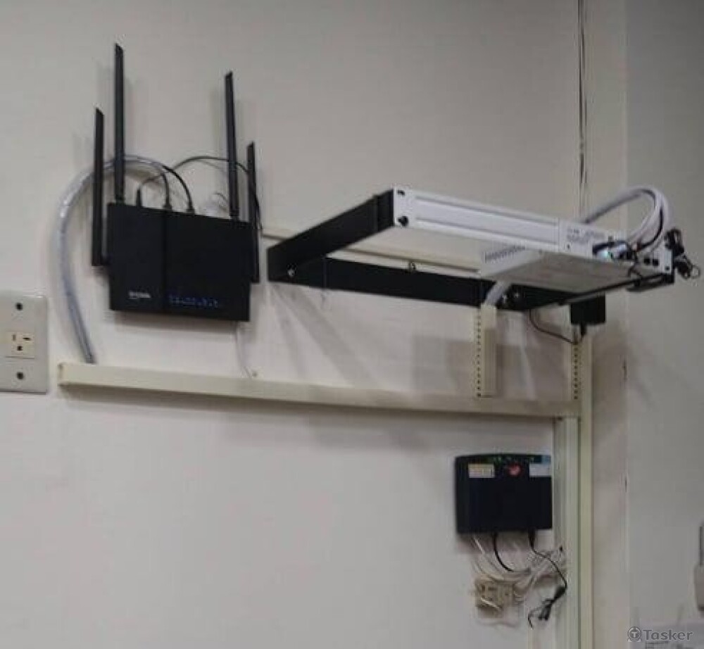 小型辦公網路電話佈線架設