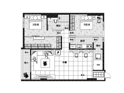 Auto CAD平面代繪