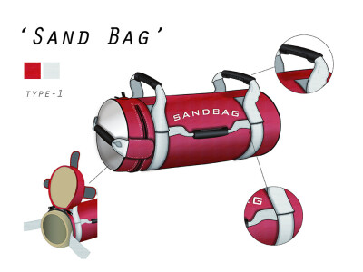 2D繪圖/運動包設計