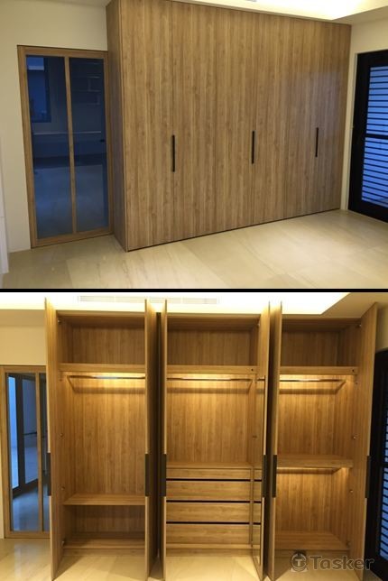衣櫃對比照