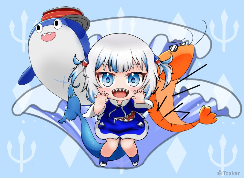 Gawr Gura(Q版二創)