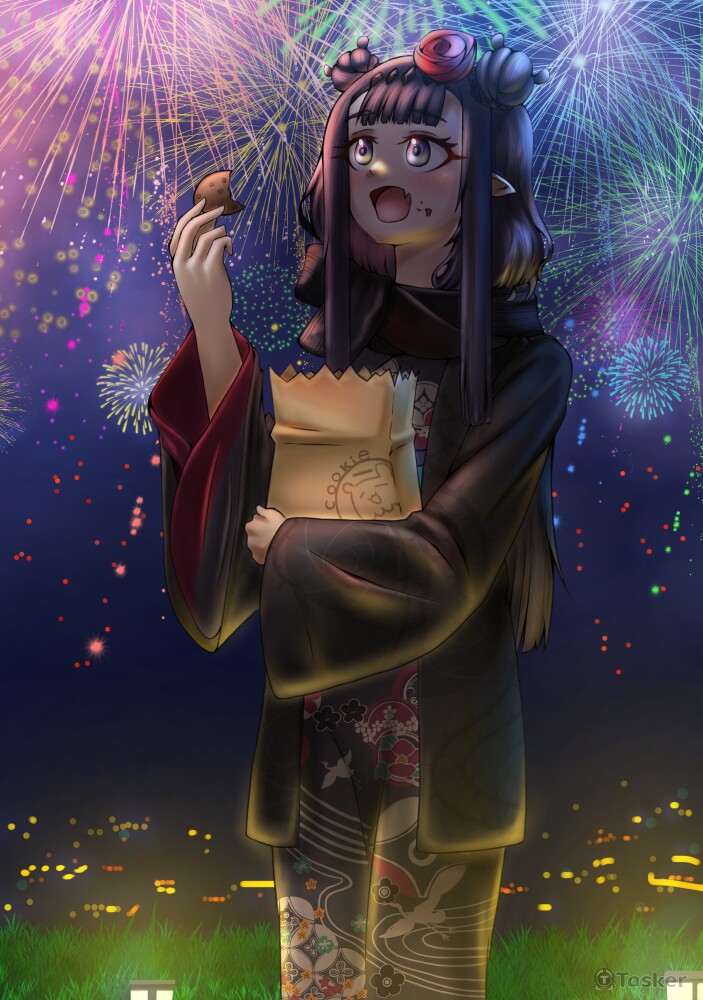 Ina'nis-煙火與餅乾