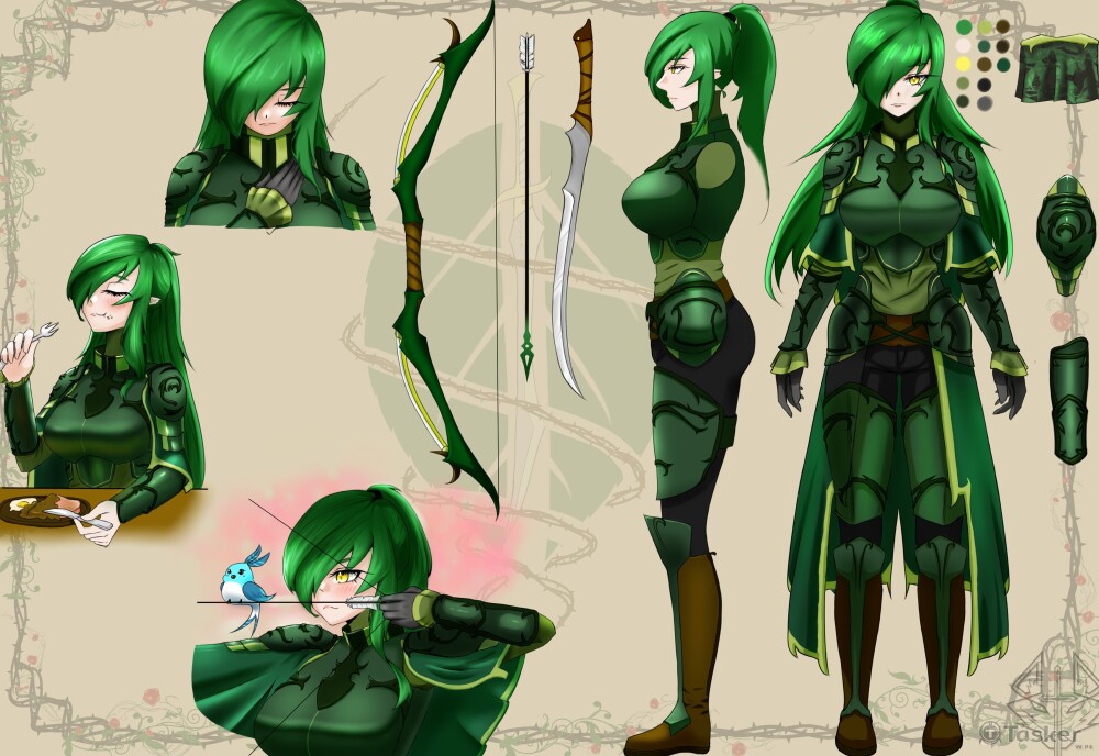 蕾曦娜．歐卡(人物設計)