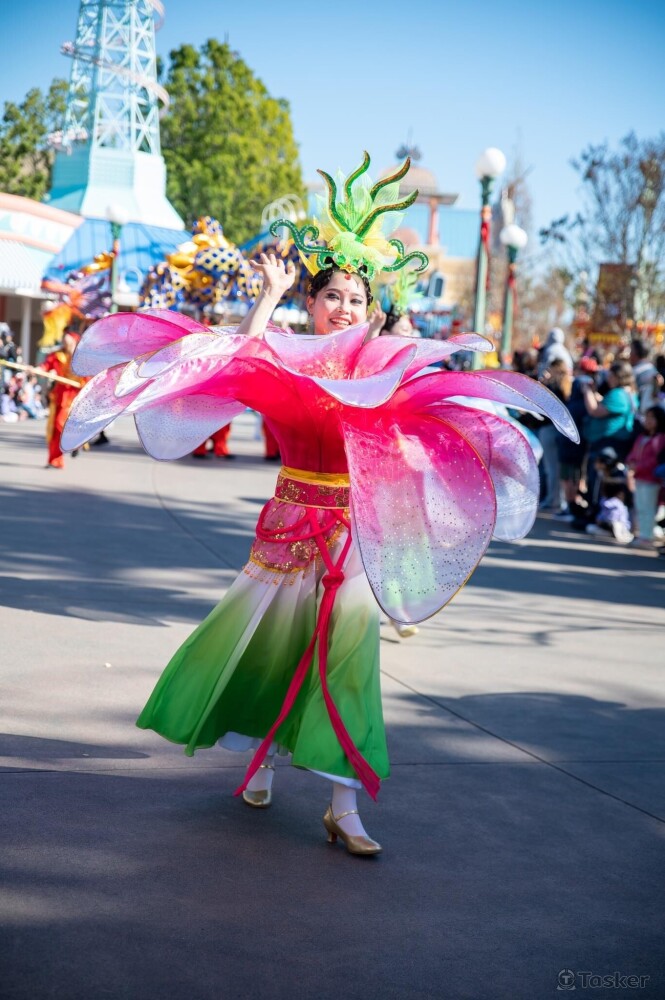 2023 加州迪士尼春節遊行演出