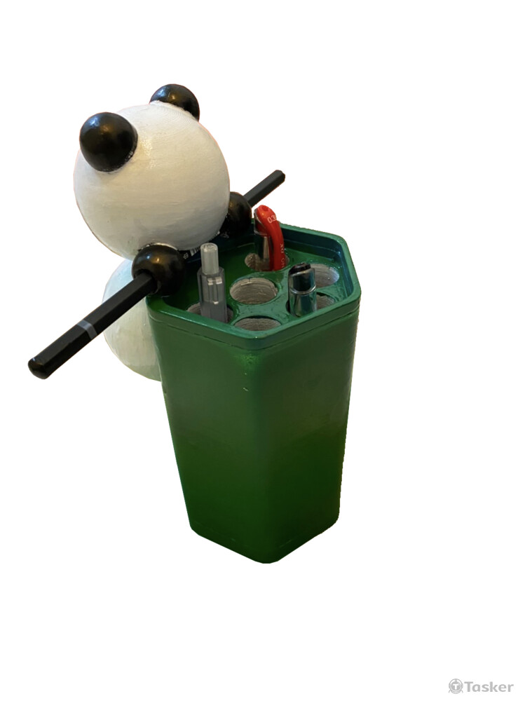 吃貨熊貓ˍ筆筒