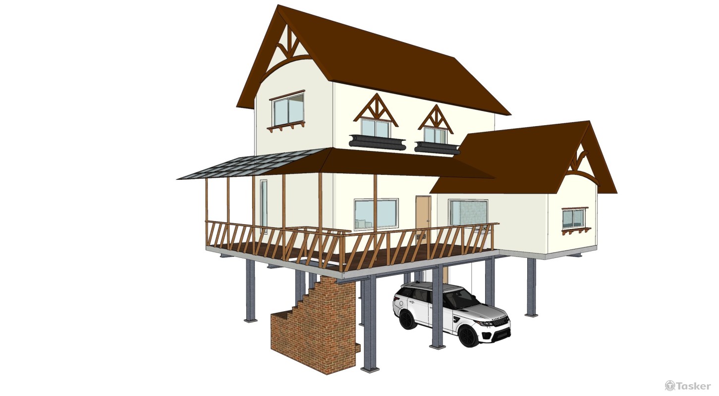3D實況預覽圖-前側視圖
