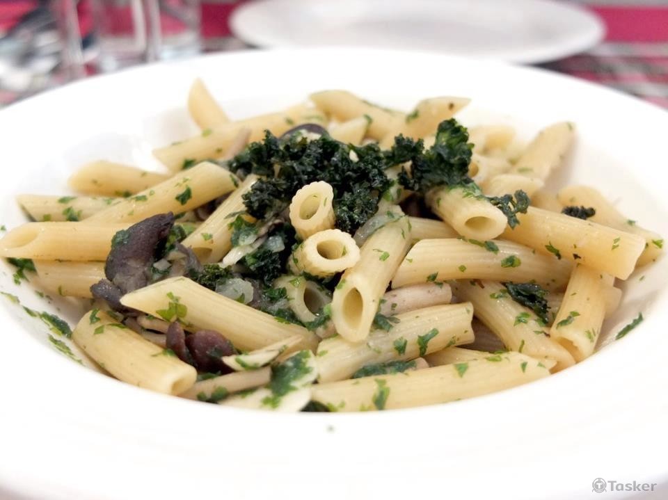 香蒜田螺巴西里筆管麵