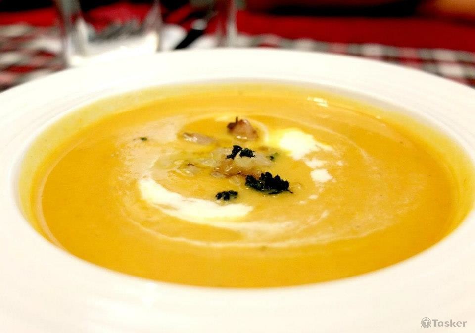 法式奶油蟹肉南瓜湯