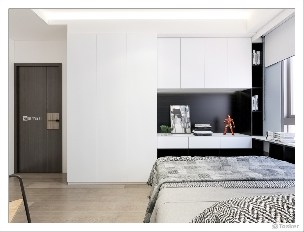 男孩房A衣櫃置物櫃