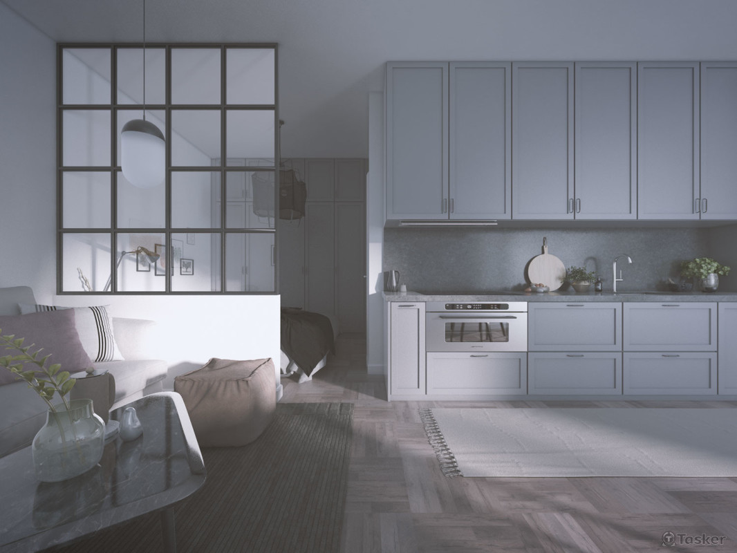 北歐_10坪單身公寓3