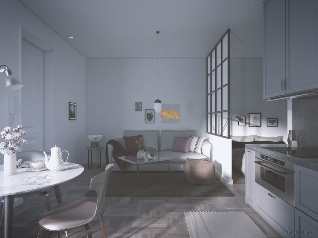 北歐_10坪單身公寓2