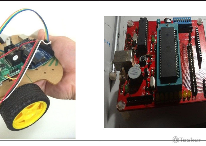 藍芽app自走車控制，單晶片控制，FPGA撰寫