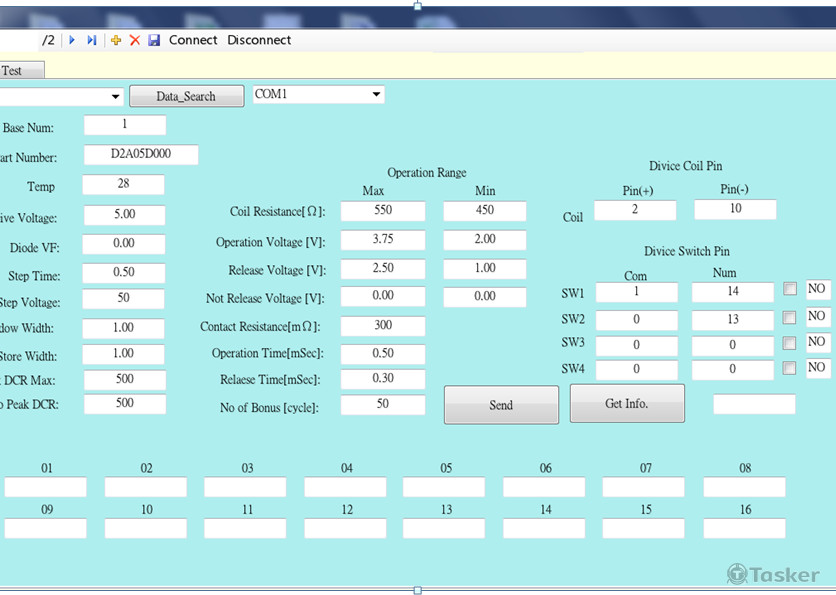 C#, RS232連線控制