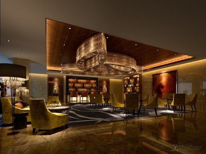 五星飯店3d效果圖10