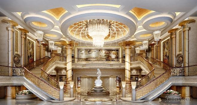 五星飯店3d效果圖11