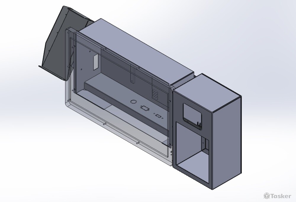 螢幕支架箱體結構