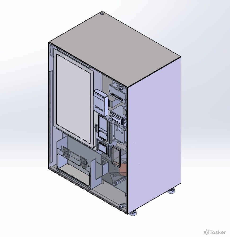 分幣及出鈔箱體