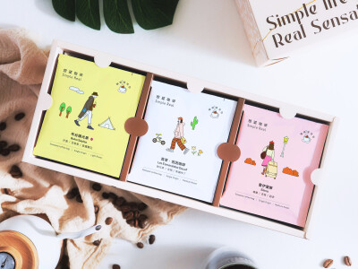 想望咖啡禮盒┃商品拍攝