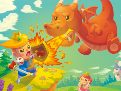 兒童插畫、向量插畫