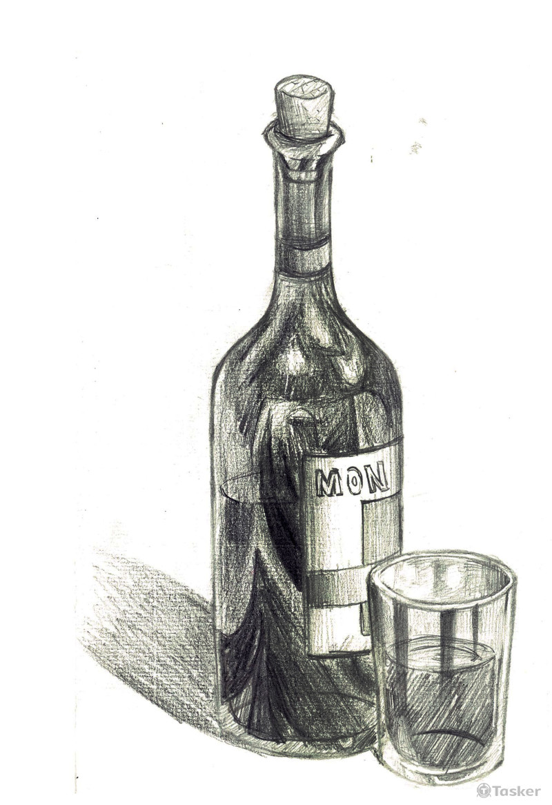 鉛筆素描練習-成熟