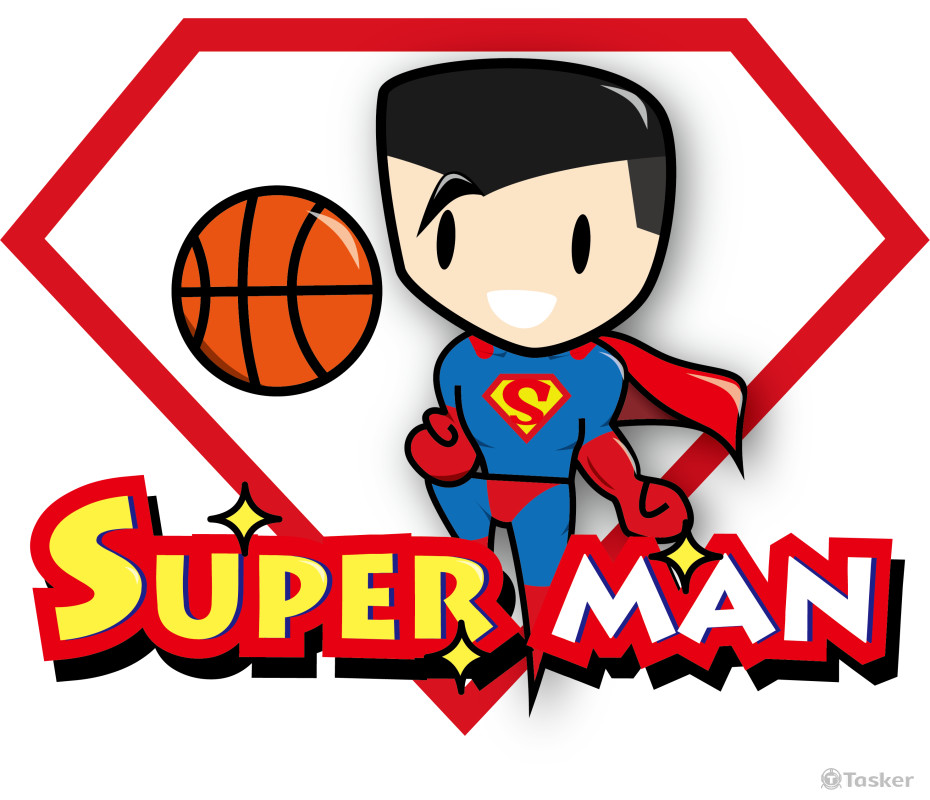 小超人籃球隊LOGO