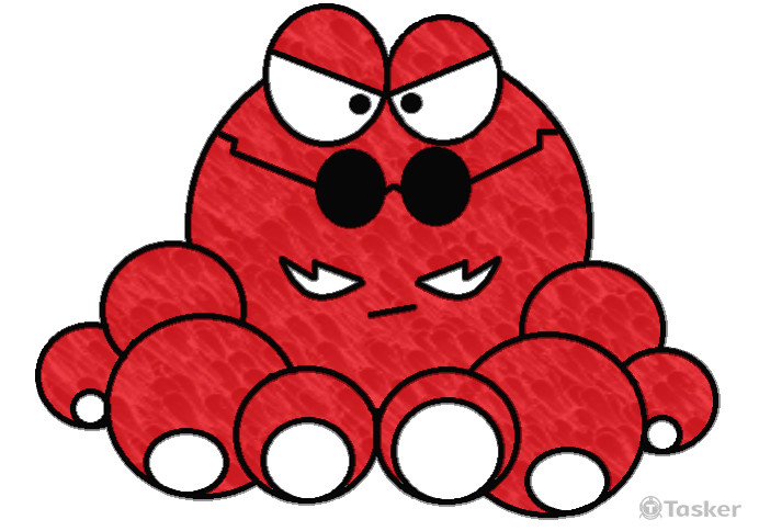 炸騙章魚燒商標