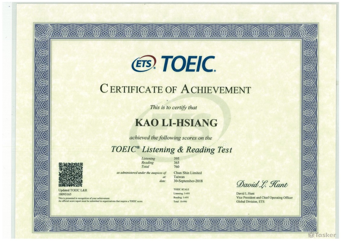 TOEIC Read & Listening