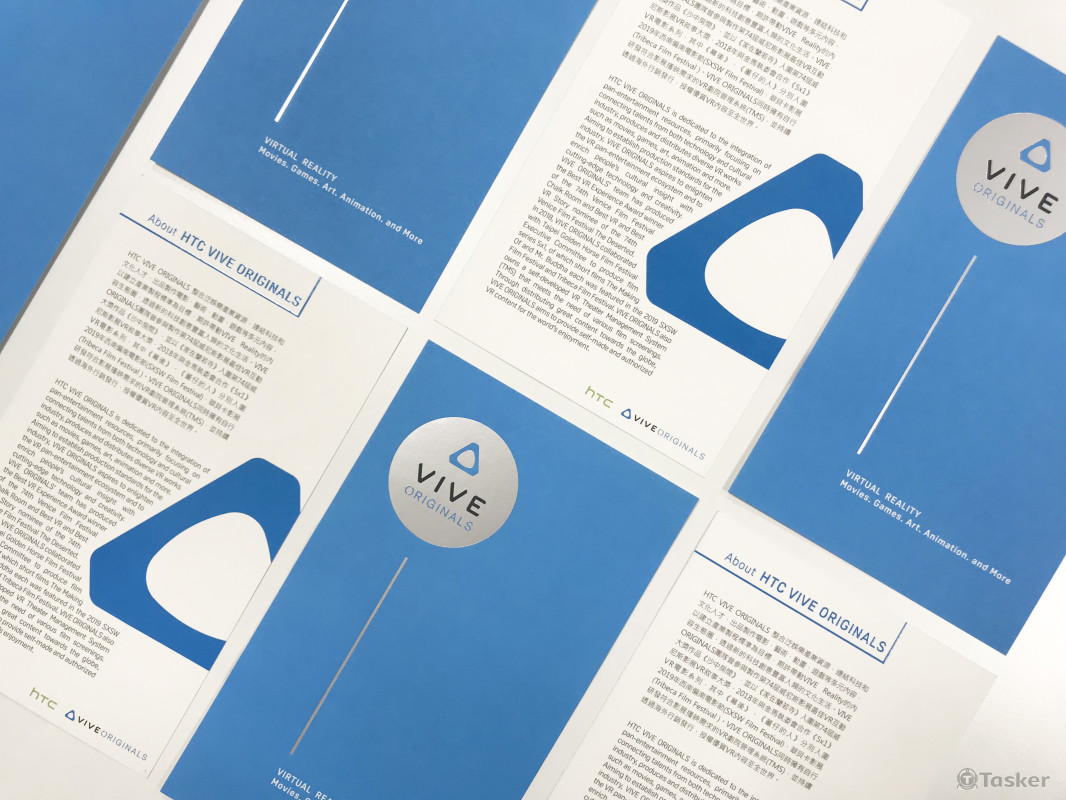 VIVE ORIGINALS DM @Taipei, Taiwan.