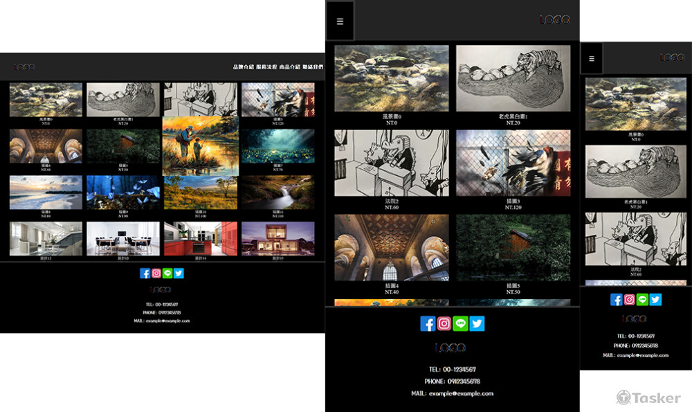 響應式設計才能給出不同裝置最清晰的畫面