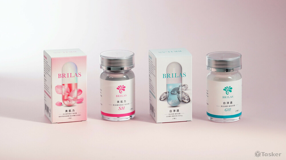 BRILAS_美容膠囊包裝設計