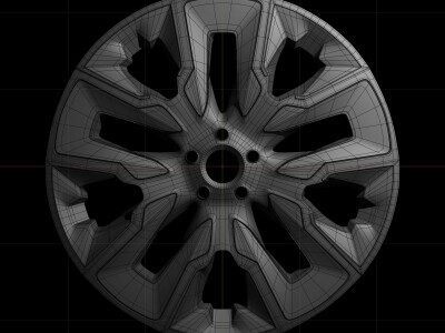 輪框建模wireframe