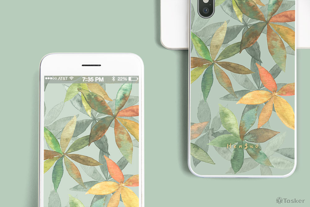 水彩插畫 x 平面設計