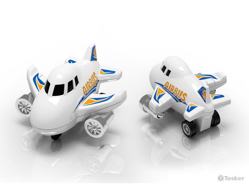 Die Cast 客機玩具設計
