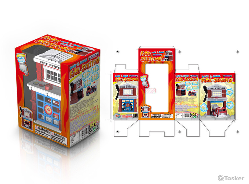 玩具產品彩盒設計