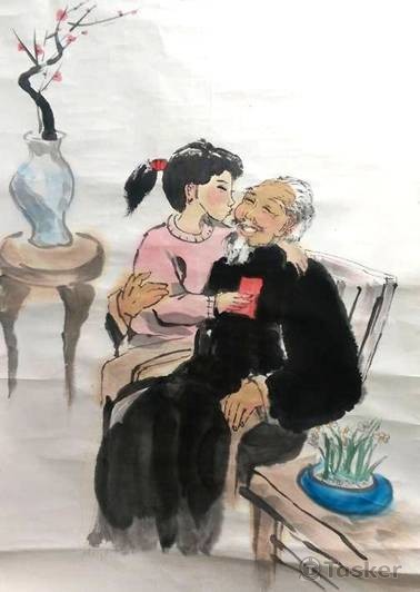 臨摹大師水墨作品