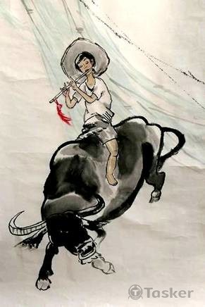 臨摹大師水墨作品